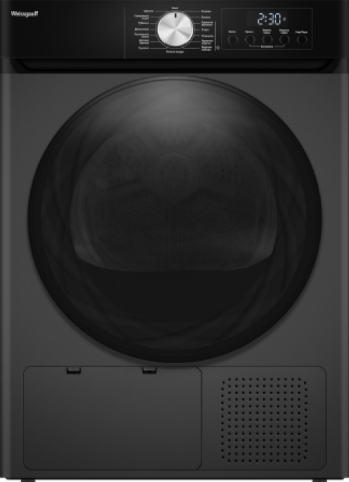 Сушильная машина Weissgauff Сушильная машина Weissgauff WD 6010 Heat Pump Deep Grey 434770