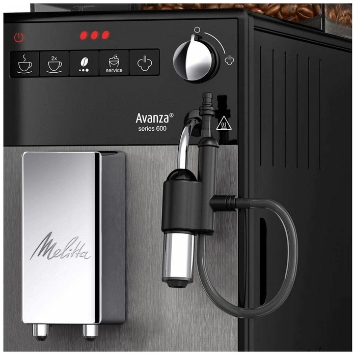 Кофемашина Melitta Caffeo Avanza F270-100 титановый в магазине «На диване» в Ханты-Мансийске  — Выгодная цена