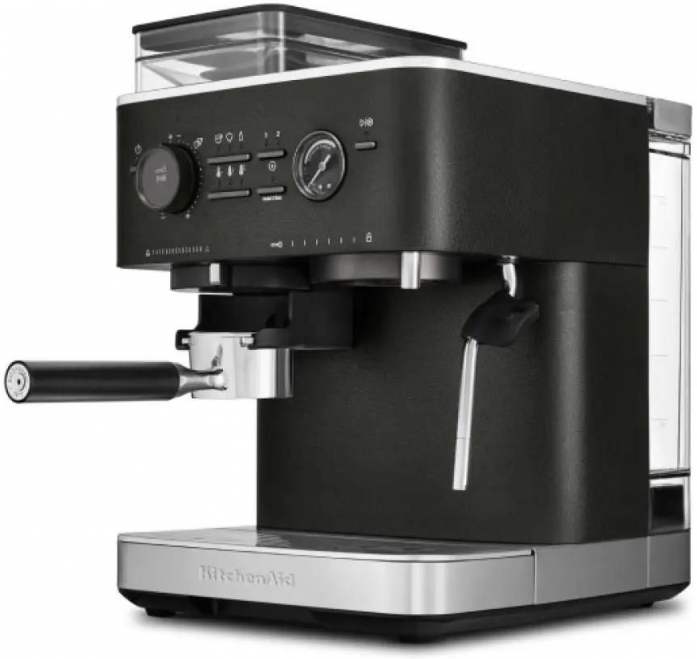 Полуавтоматическая эспрессо-машина KitchenAid 5KES6551EBK в магазине «На диване» в Ханты-Мансийске  — Выгодная цена