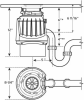 Измельчитель пищевых отходов IN SINK ERATOR ISE Plus 750 EC в магазине «На диване» в Ханты-Мансийске  — Выгодная цена