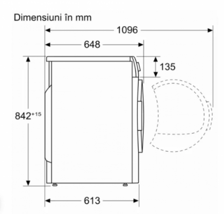Сушильная машина Bosch WQG24500BY белый в магазине «На диване» в Ханты-Мансийске  — Выгодная цена